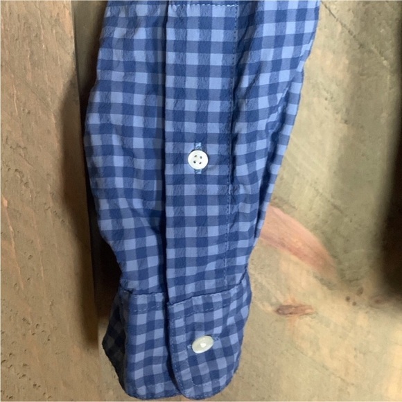 Vineyard Vines blue check Harbor long sleeve shirt Size XL - Picture 5 of 13